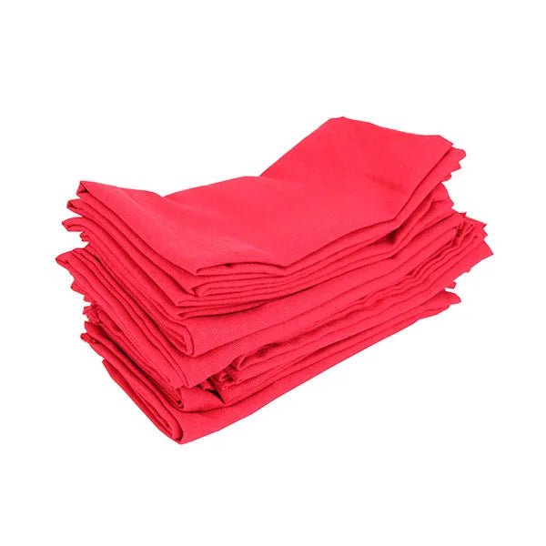 12-Piece Cotton Linen Napkin Set - Versatile Table Mats