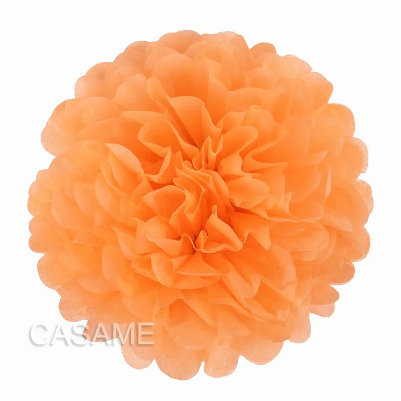 15Cm Tissue Paper Pom Poms - 10 Pack Colourful Party Decor