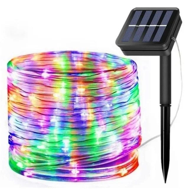 300LED Solar Rope Lights – Waterproof, Energy-Efficient