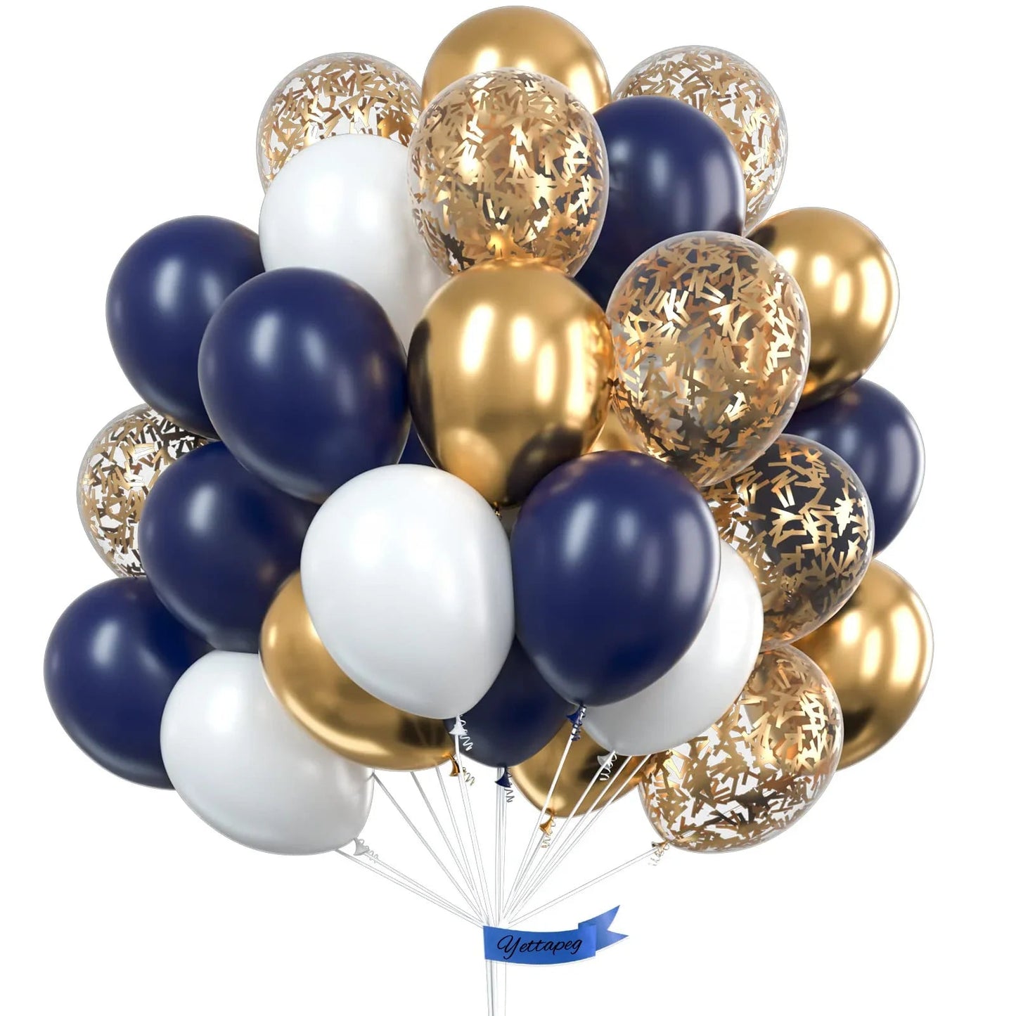 30 Clear Confetti Latex Balloons – Perfect for Celebrations