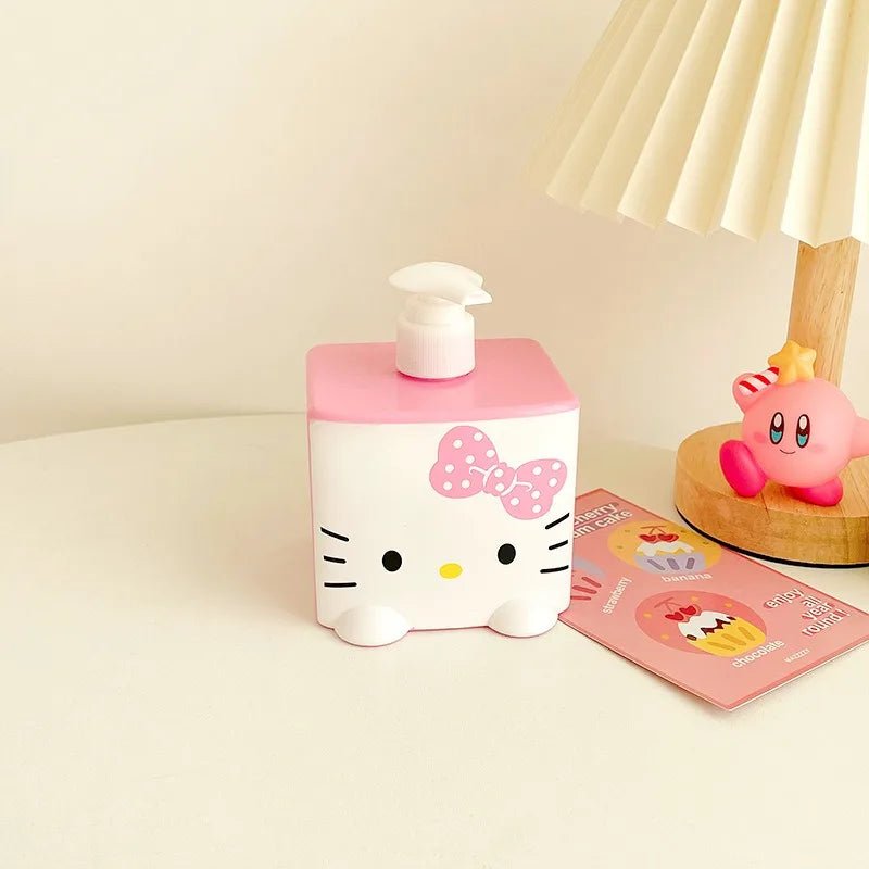 350ML Refillable Soap Bottle With Kuromi, Melody & Stitch