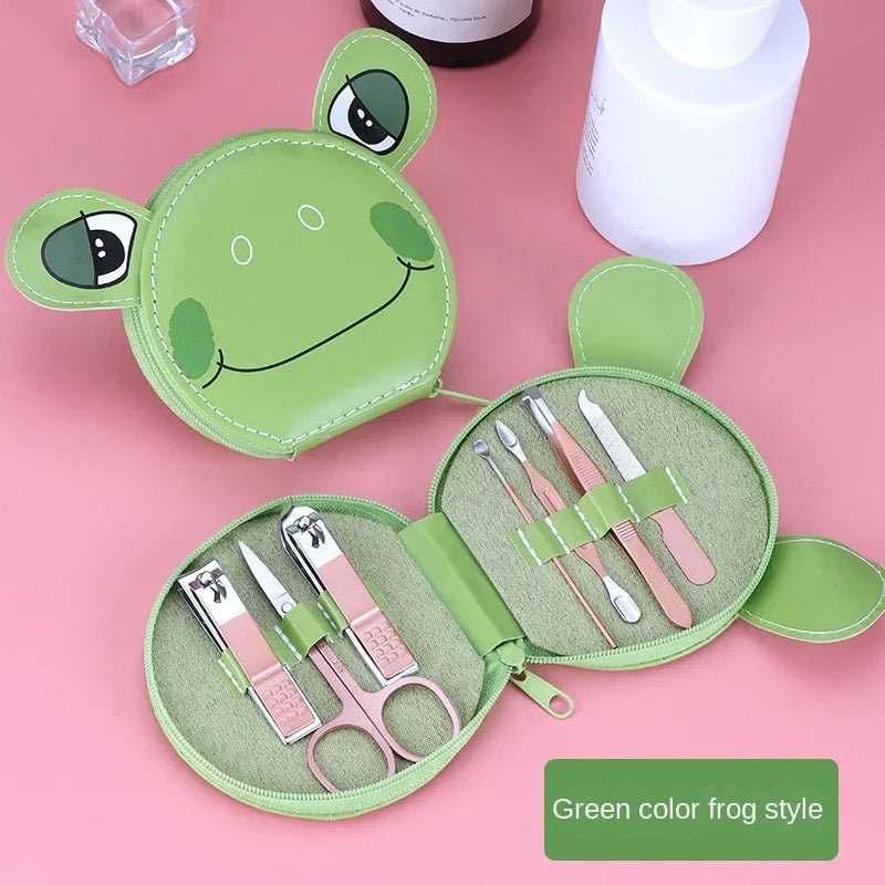 7PC Hello Kitty Nail Clippers Set - Stylish Stainless Steel Tools
