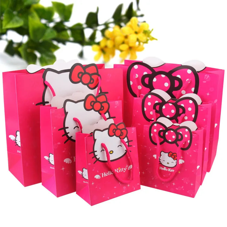Hello Kitty Party Bags - 10PCS Candy Box Set for Celebrations