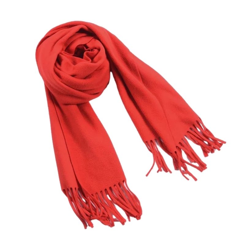 Soft Fleece Plaid Scarf - Ultra-Soft, Warm, and Stylish Winter Accessory, 30x165cm