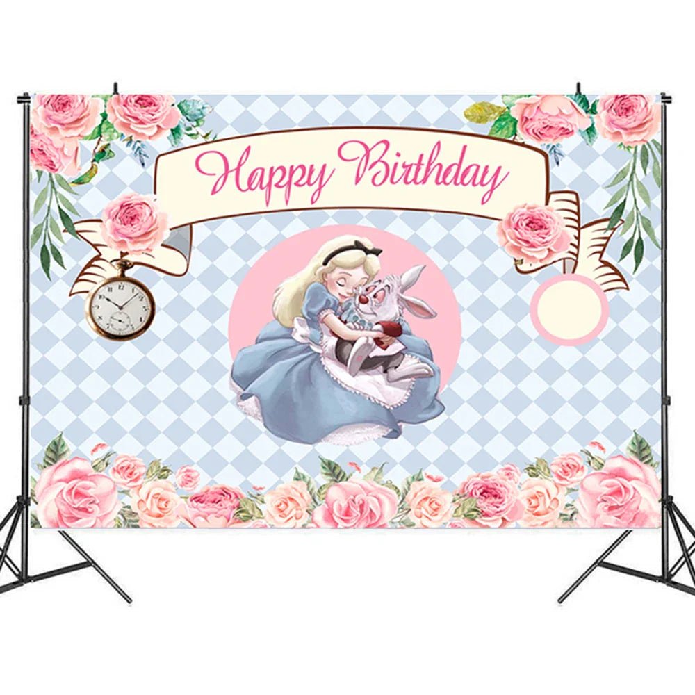 Alice In Wonderland Party Supplies - Complete Decoration Set