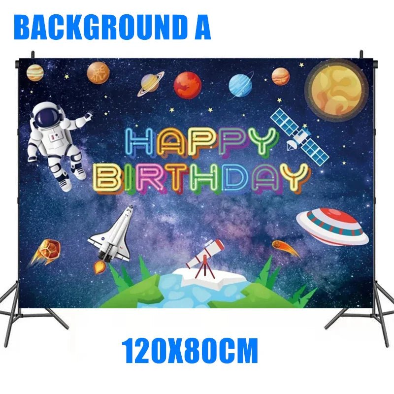 Astronaut Birthday Party: Complete Space Theme Tableware Set