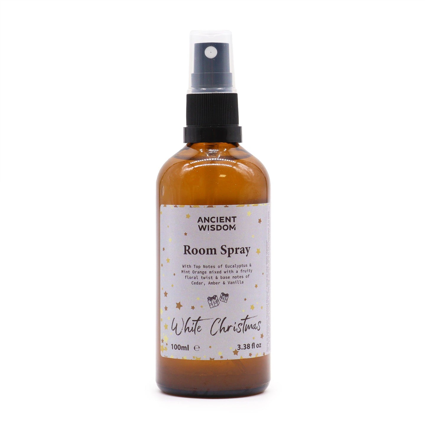 White Christmas Room Spray 100ml from Cake Pops Parties, a festive home fragrance that transforms spaces into winter wonderlands.