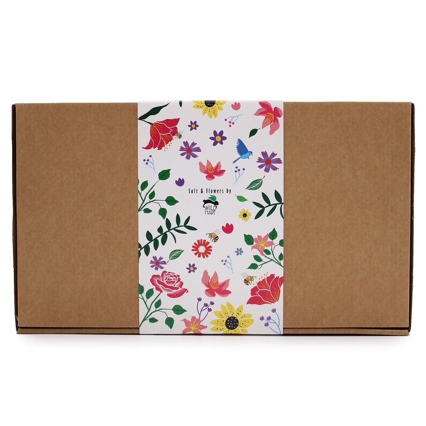 Eucalyptus Cold & Flu Bath Salt Set beautifully packaged for a spa experience – perfect as a Christmas gift. Featuring floral designs, this unique scent provides a delightful home fragrance.