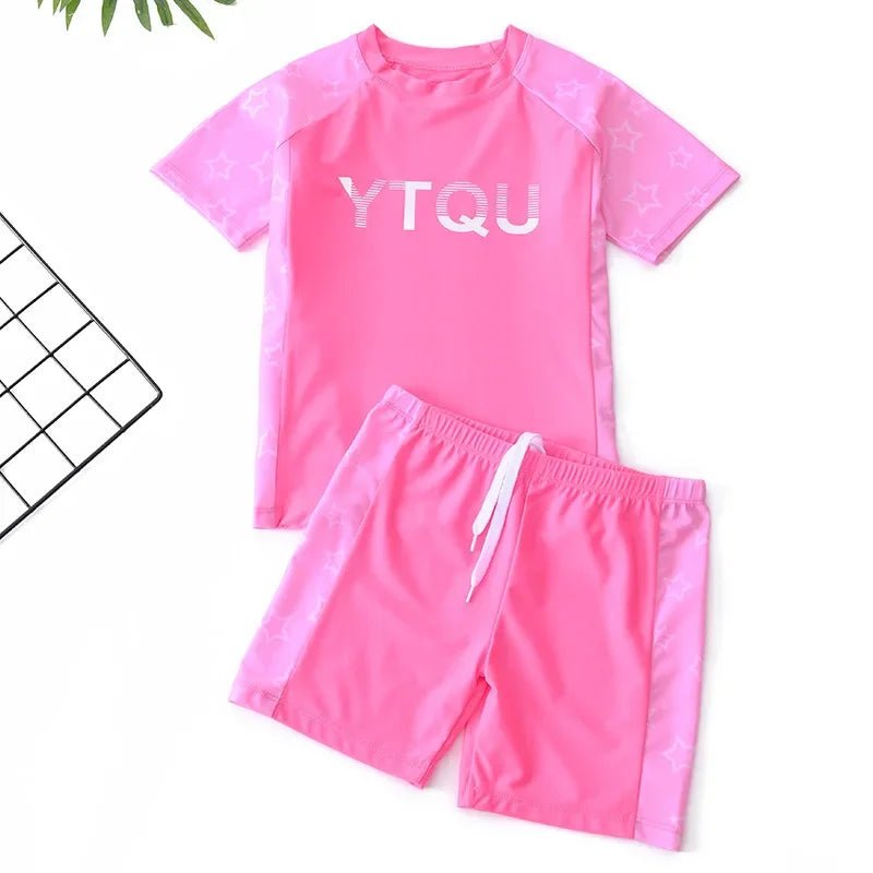 Boys Swimwear Set – 2-Piece Quick-Dry Swim Trunks Ages 2-16