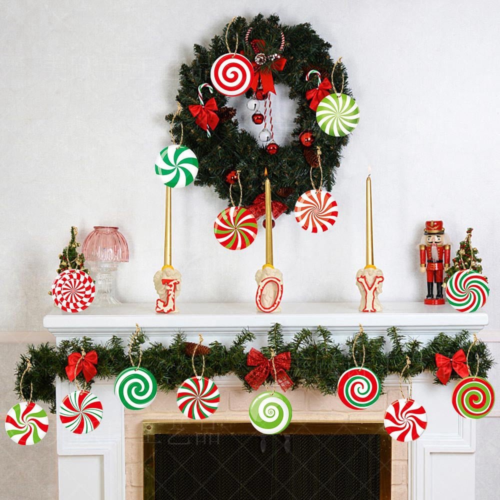 Candy Christmas Tree Ornaments Pack - Cake Pops Parties