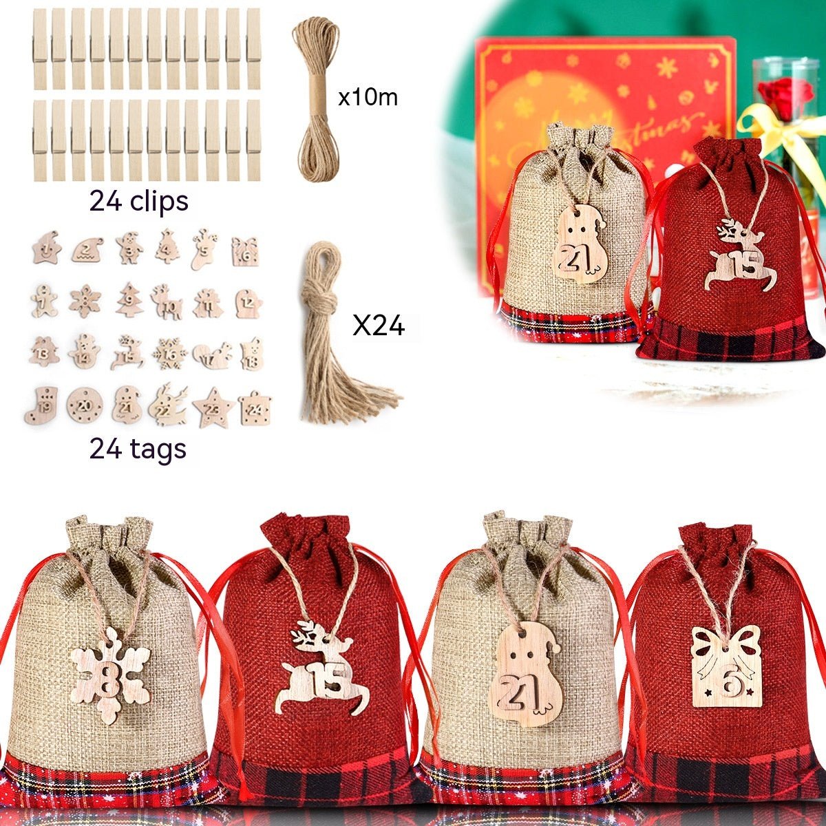 Christmas Candy Packaging Set - Cake Pops Parties