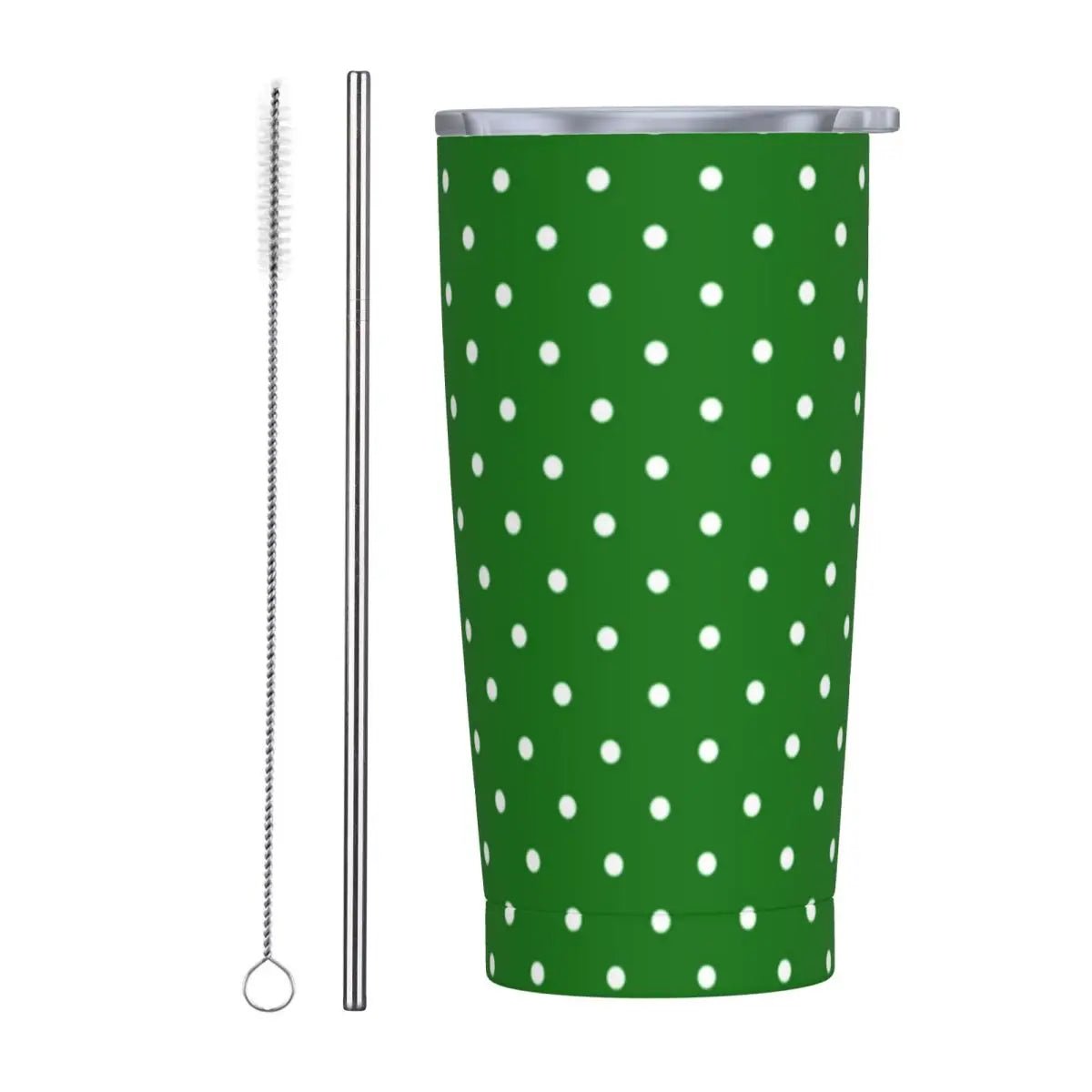 20oz Christmas Car Glitter Insulated Tumbler - Festive Design