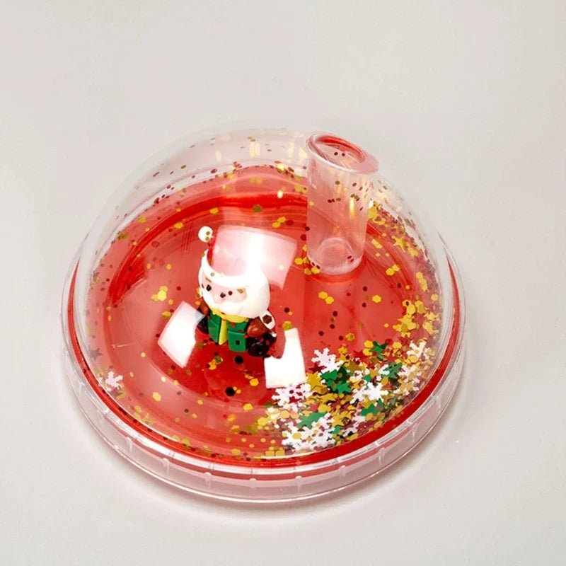 Christmas Cup with Lid & Straw - Cake Pops Parties