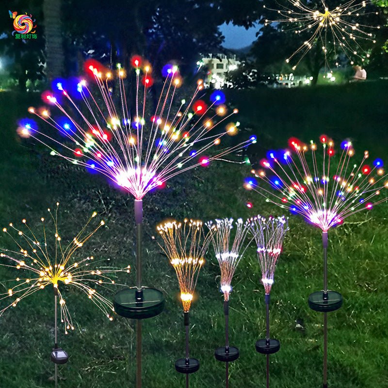 120 LED Outdoor Christmas Lights - Waterproof Firework