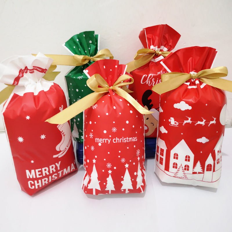 Christmas Ribbon Candy Packaging Bag - Cake Pops Parties