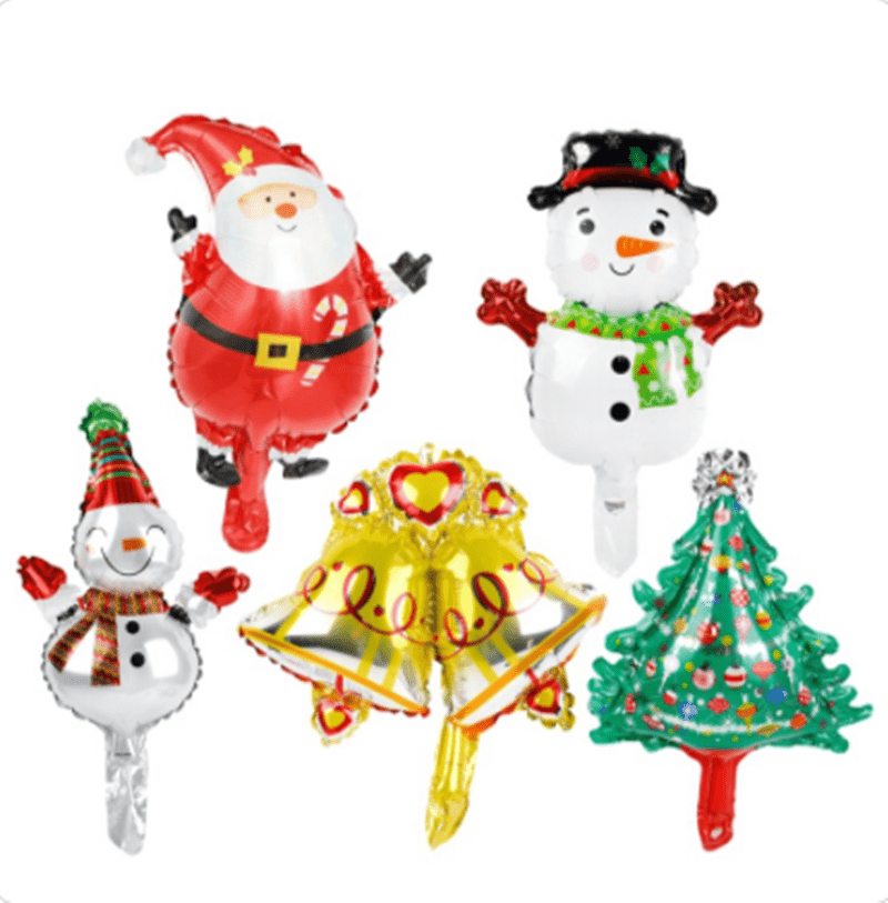 Christmas Snowman Balloons - Cake Pops Parties