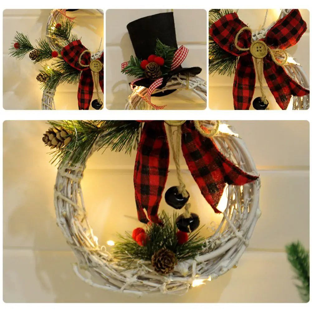 Christmas Snowman LED Garland - Cake Pops Parties
