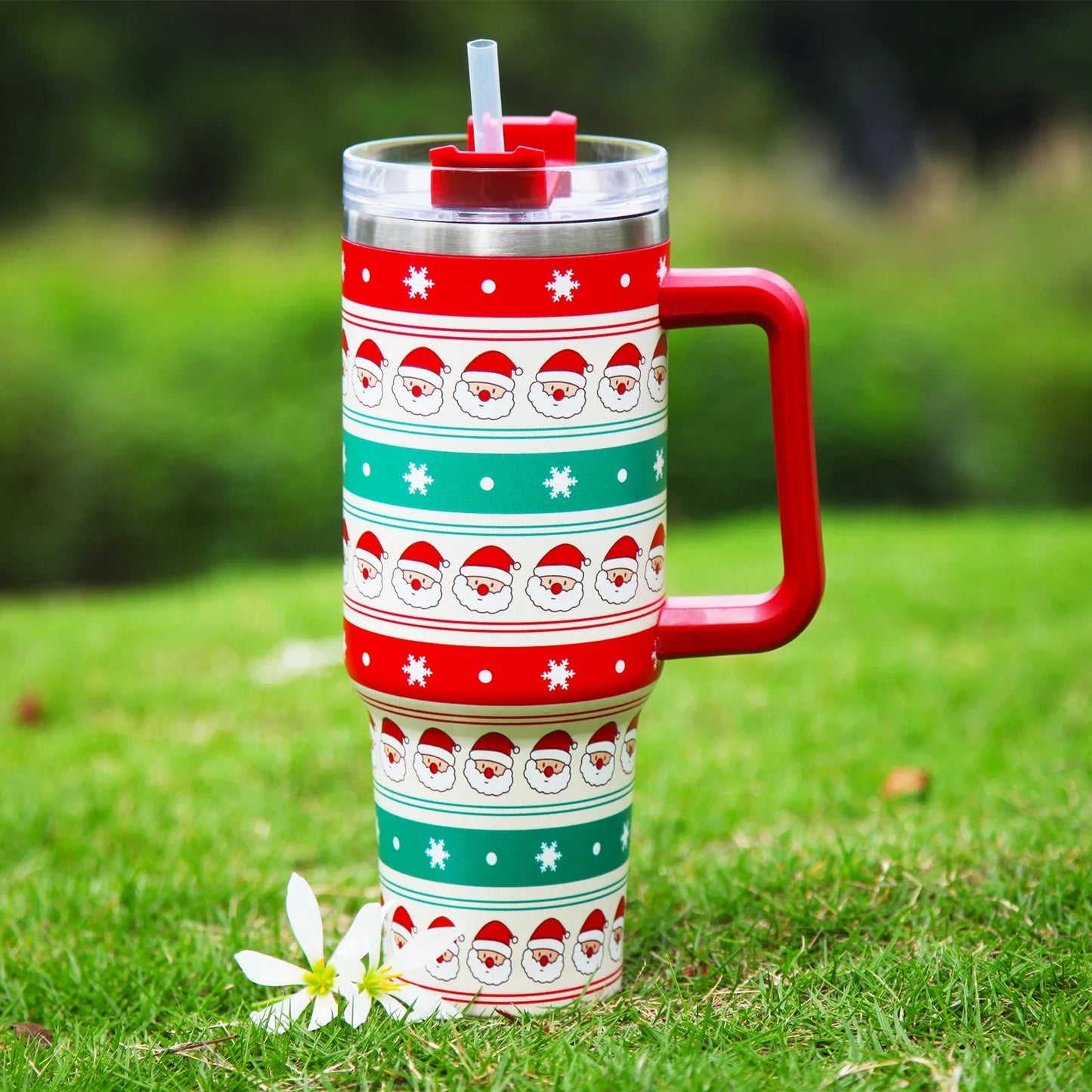 40oz Holiday Thermos - Insulated, Leak-Proof, BPA-Free