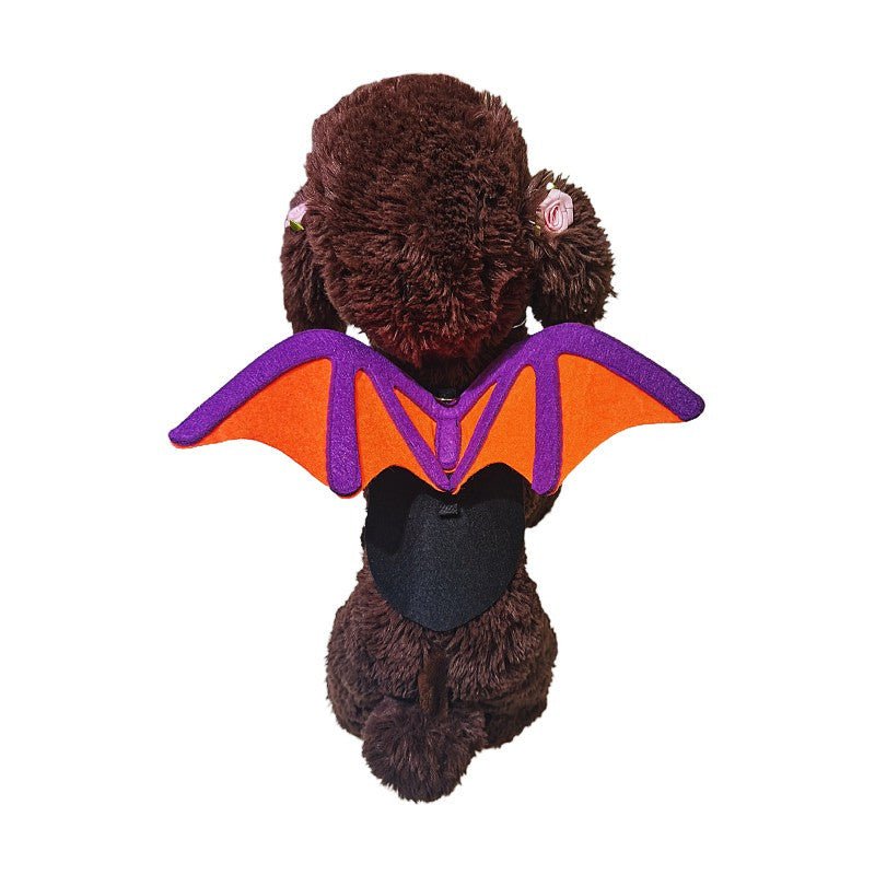 Creative Halloween Pet Bow Tie And Leash Set For Cats