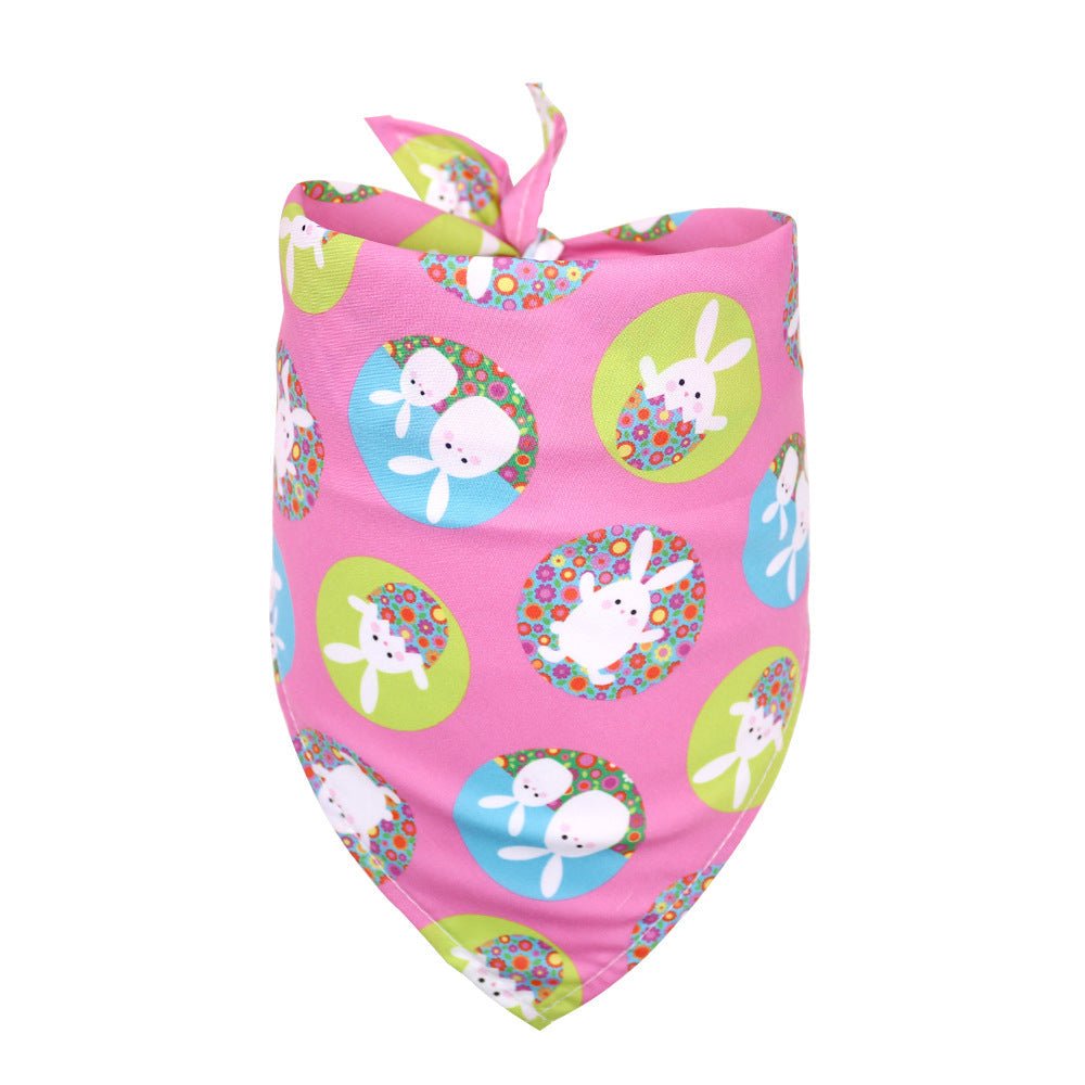 Stylish Dog Scarf - Adorable Triangle Accessory for Easter