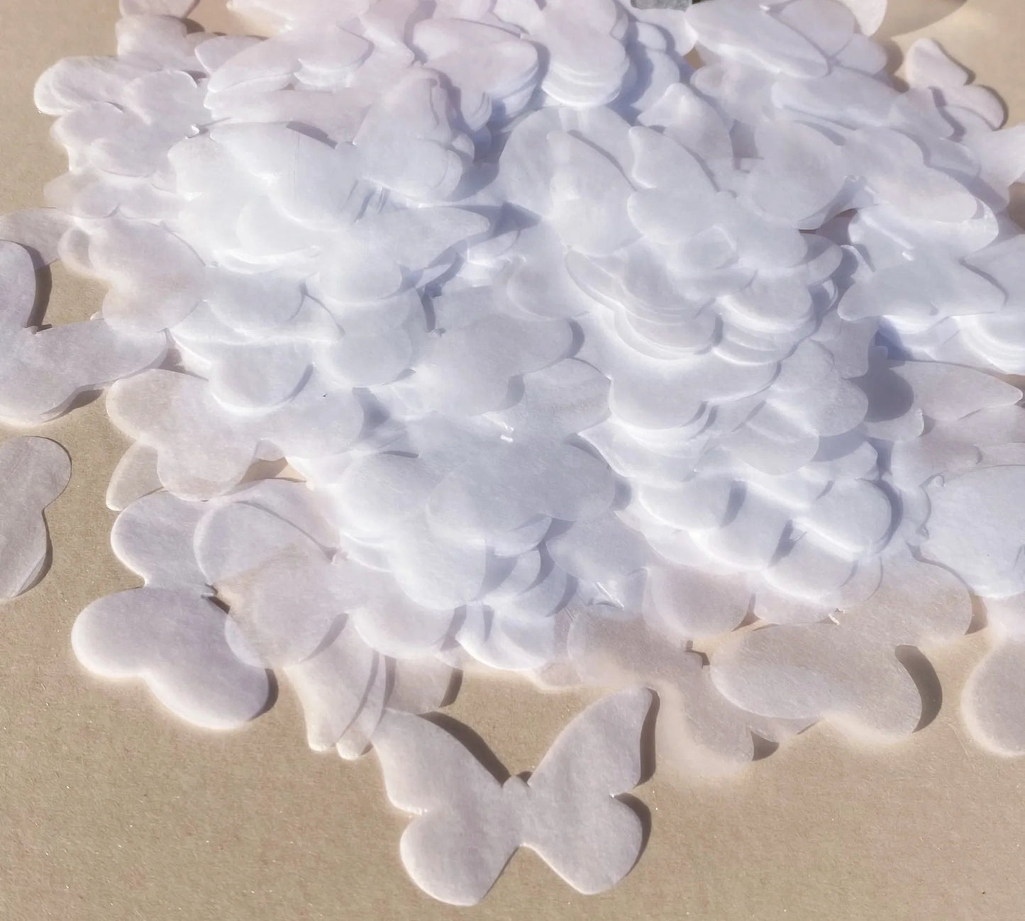 Biodegradable Wedding Confetti - Eco-Friendly Butterfly Decor