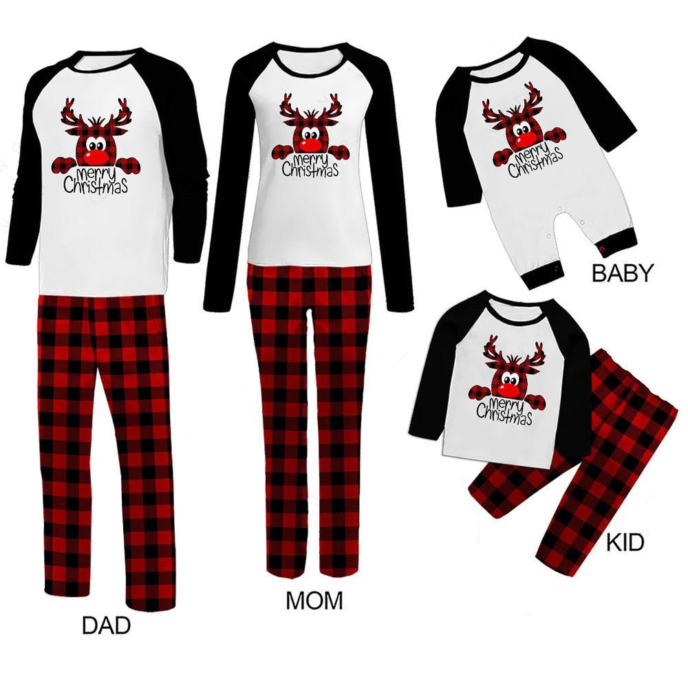 Matching Family Pajamas Set - 100% Cotton For Christmas