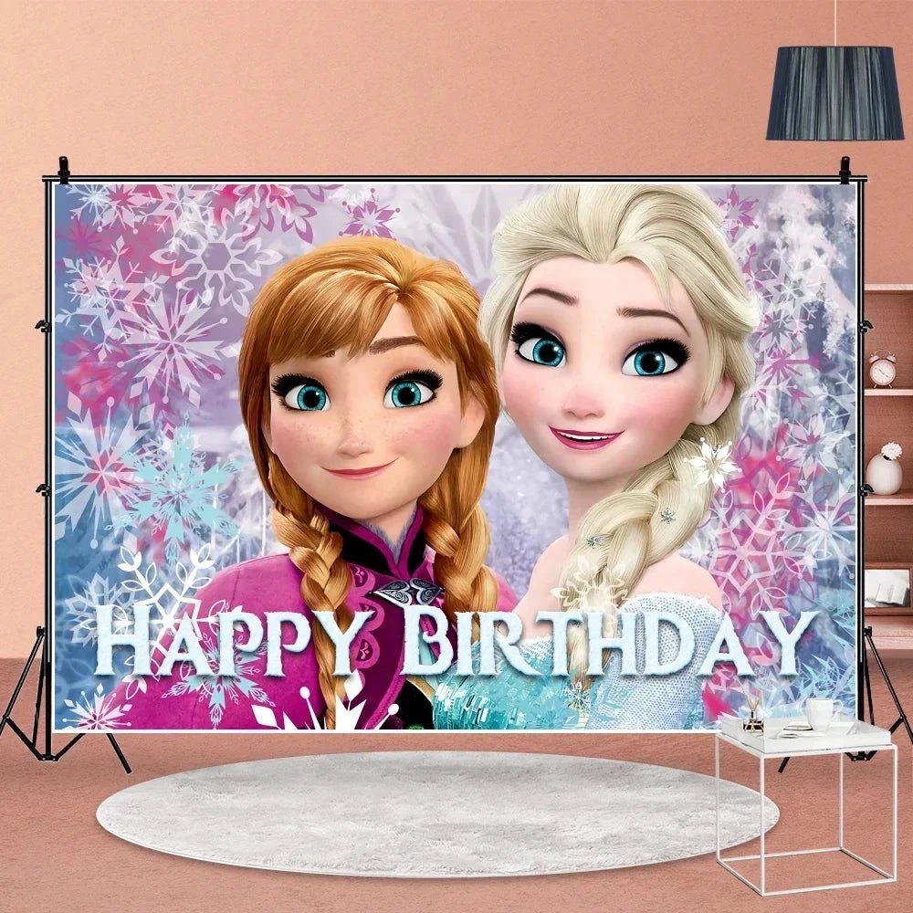 Disney Frozen Birthday Party Kit - Elsa & Anna Supplies Set
