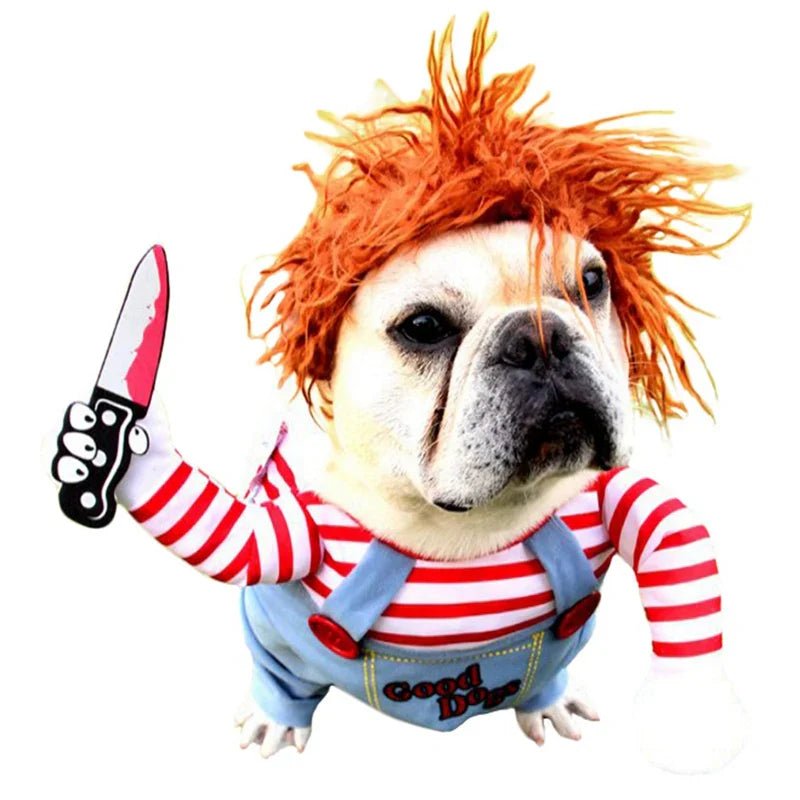 Funny Dog Costumes Set For Medium To Large - Adjustable Outfits