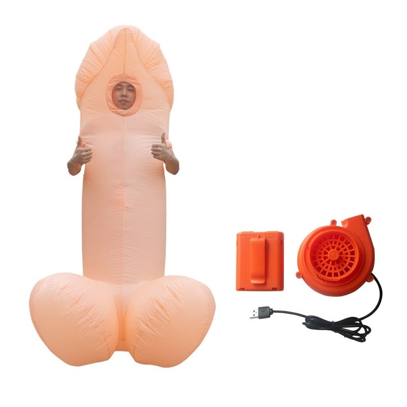 Funny Adult Inflatable Costume - Easy To Wear & Inflate!