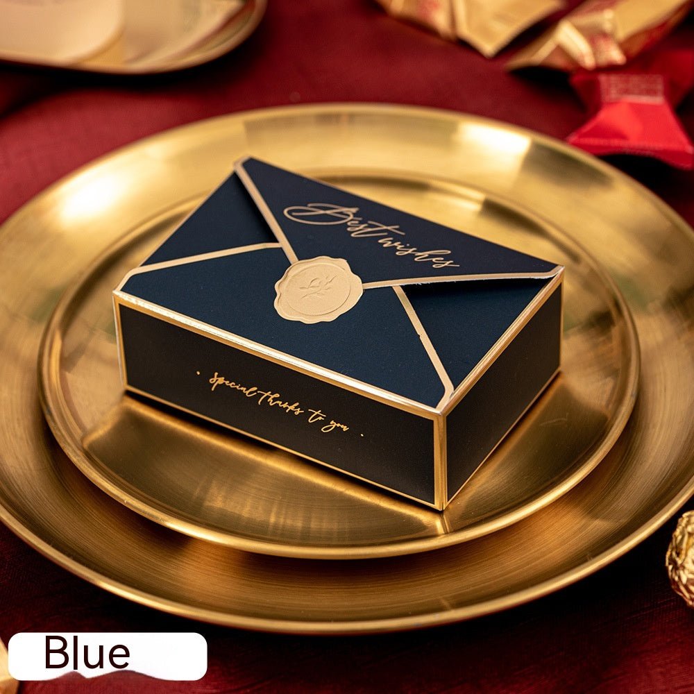 Luxury Candy Box - Gilded Square Display In 4 Elegant Colours