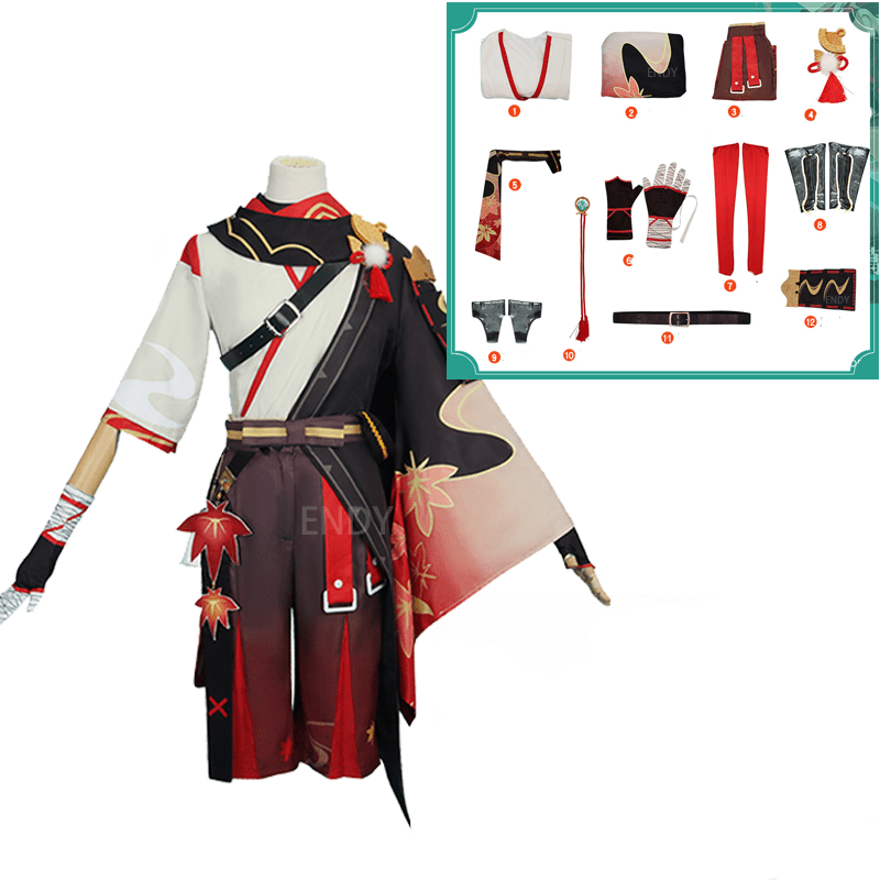 Premium Halloween Cosplay Costume Set With Accessories
