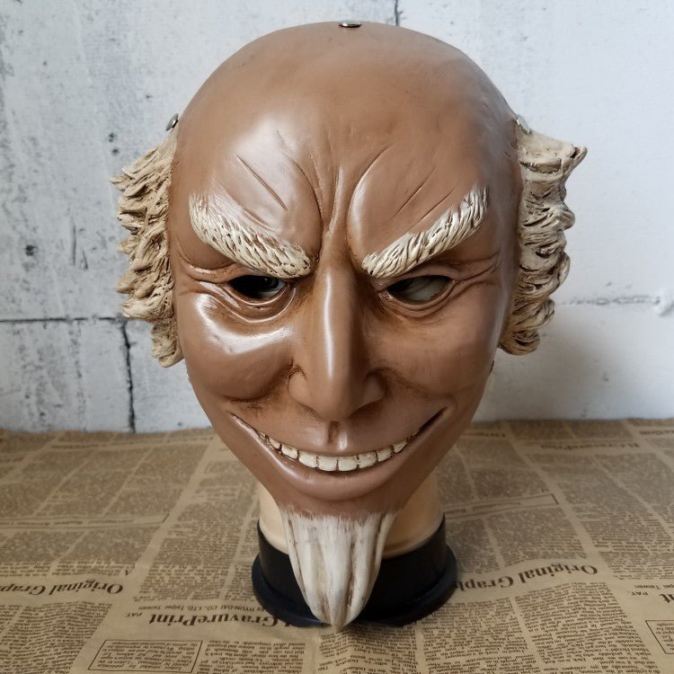 Realistic Human Mask for Spooky Halloween Cosplay - 28cm