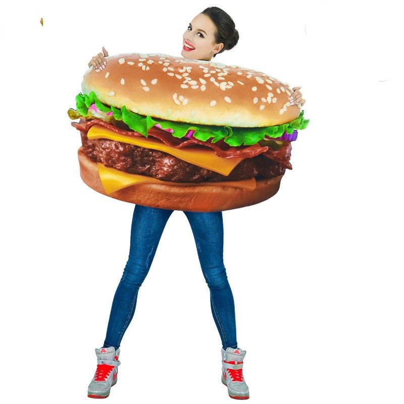 Adult Halloween French Fries Costume - Unique Fun Design for Parties and Events
