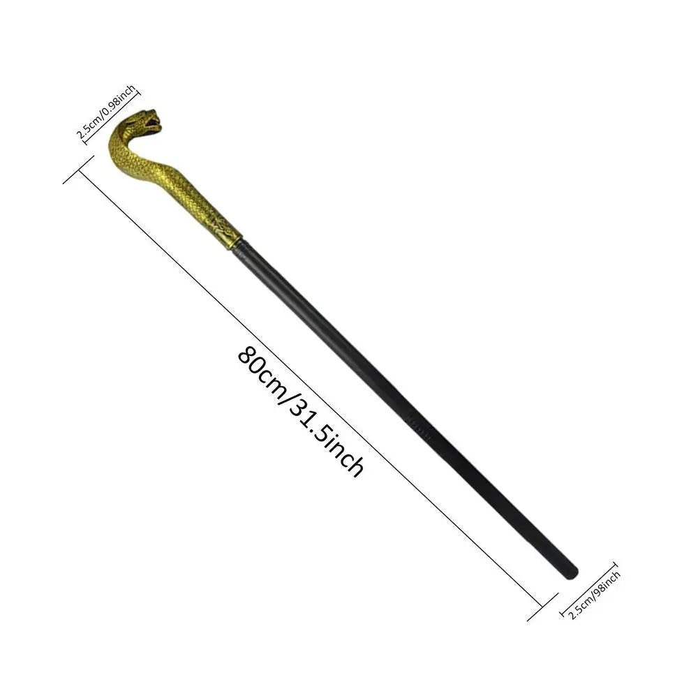 Halloween Cosplay Wand Cane - Durable ABS, Custom Designs