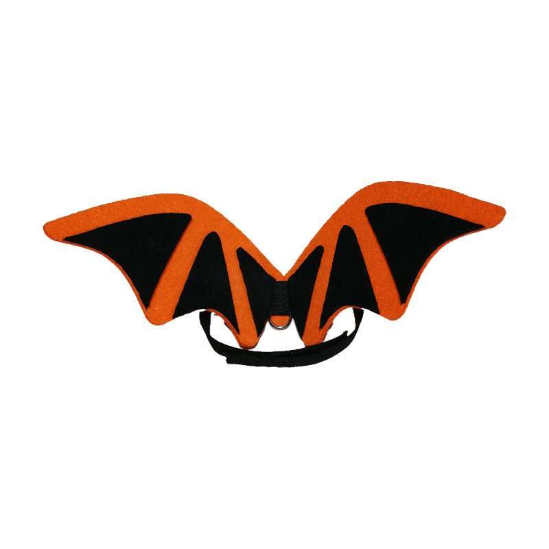 Halloween Pet Costume Bat Wings Set With Hat & Bow Tie