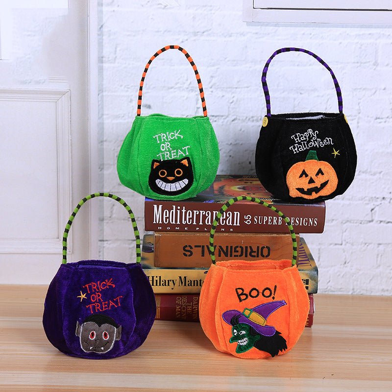 Halloween Pumpkin Tote Bag - Cake Pops Parties