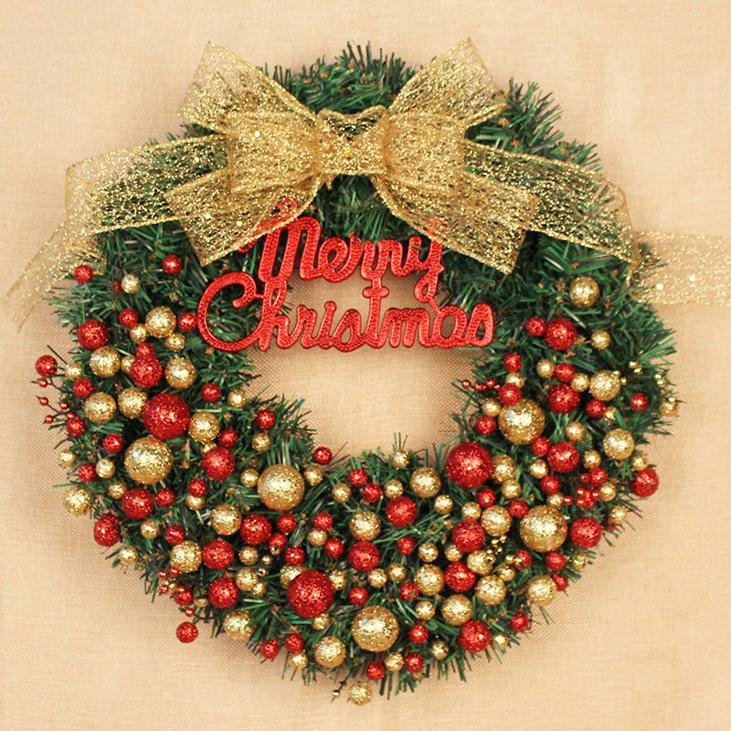 Elegant Door Hanging Decor - Handmade Christmas Garland