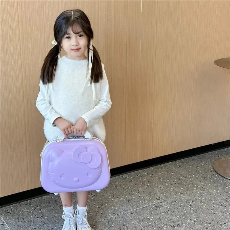 Hello Kitty Luggage Set 2-Piece Travel Suitcase & Cosmetic Case