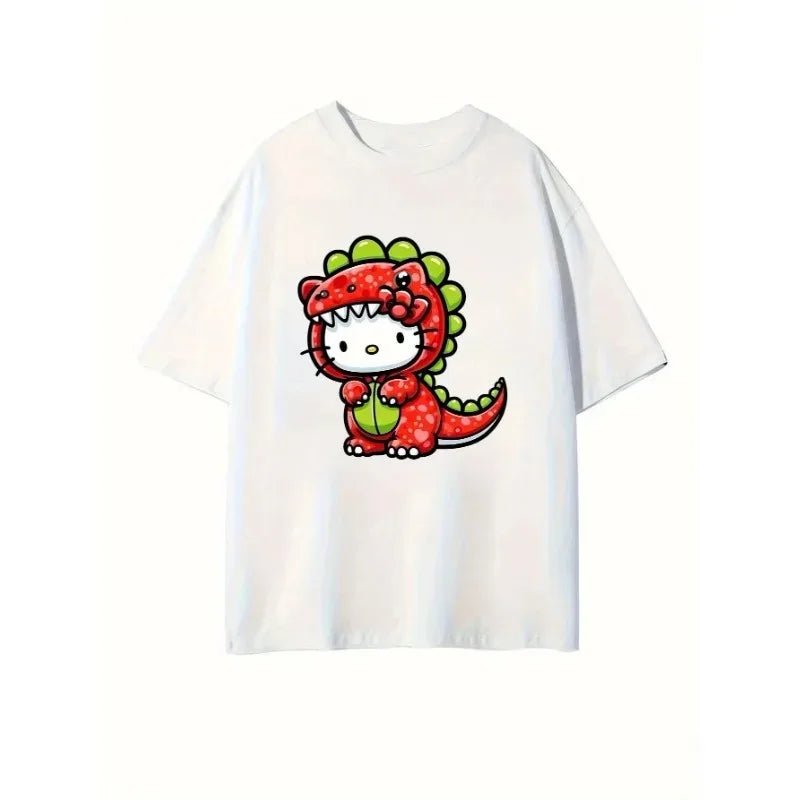 Black Hello Kitty Shirt - Unisex Soft Cotton with Pink Car Design