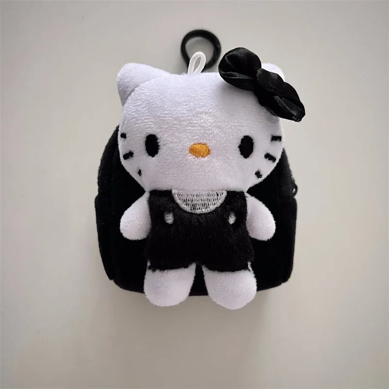 Hello Kitty Plush Storage Purse - Anime Cat Handbag