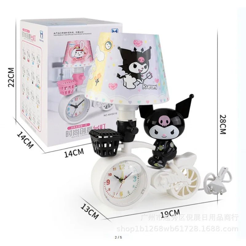 Hello Kitty Nightlight LED Lamp & Alarm Clock - Kawaii Design