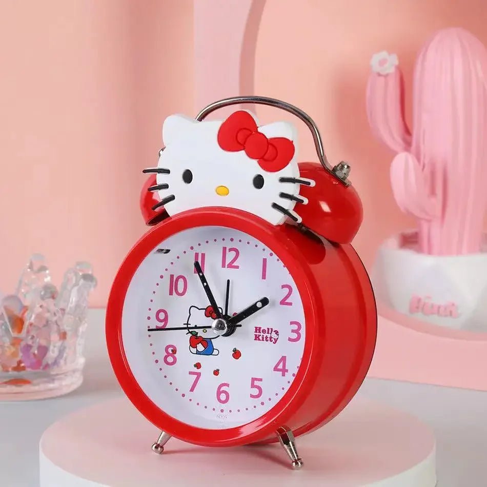 Hello Kitty Alarm Clock - Kawaii Silent Desktop Gift
