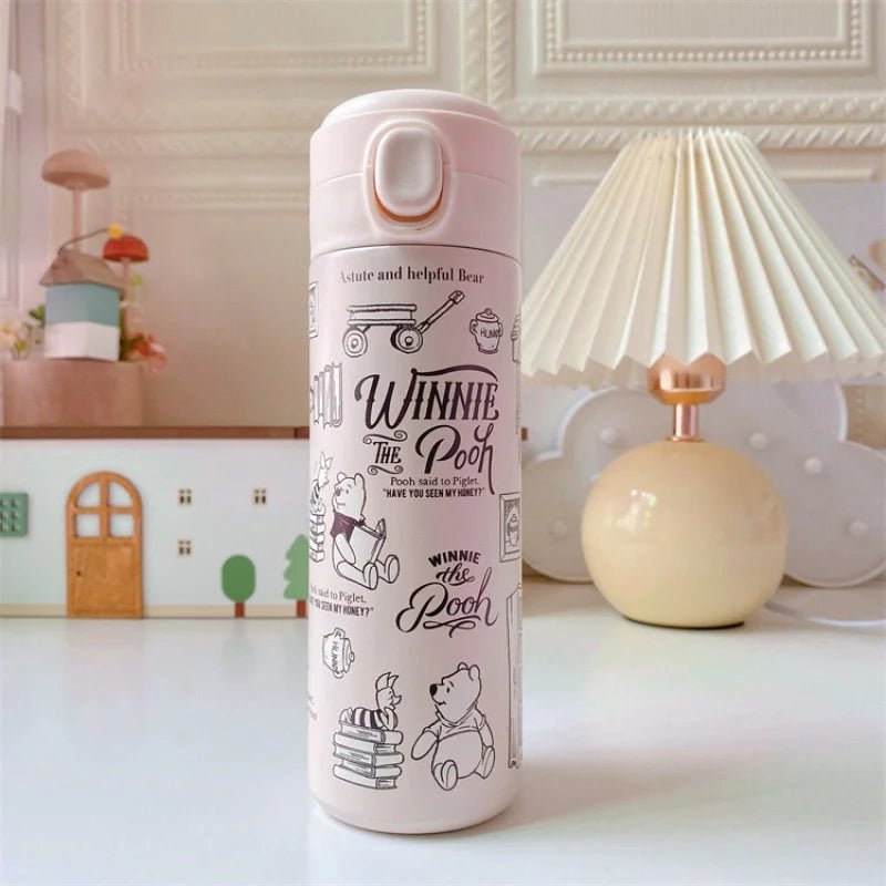 Hello Kitty Water Bottle 500ml Stainless Steel Thermos