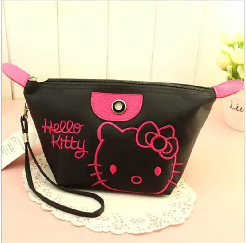 Hello Kitty Anime Cosmetic Bag | Large Waterproof Organizer