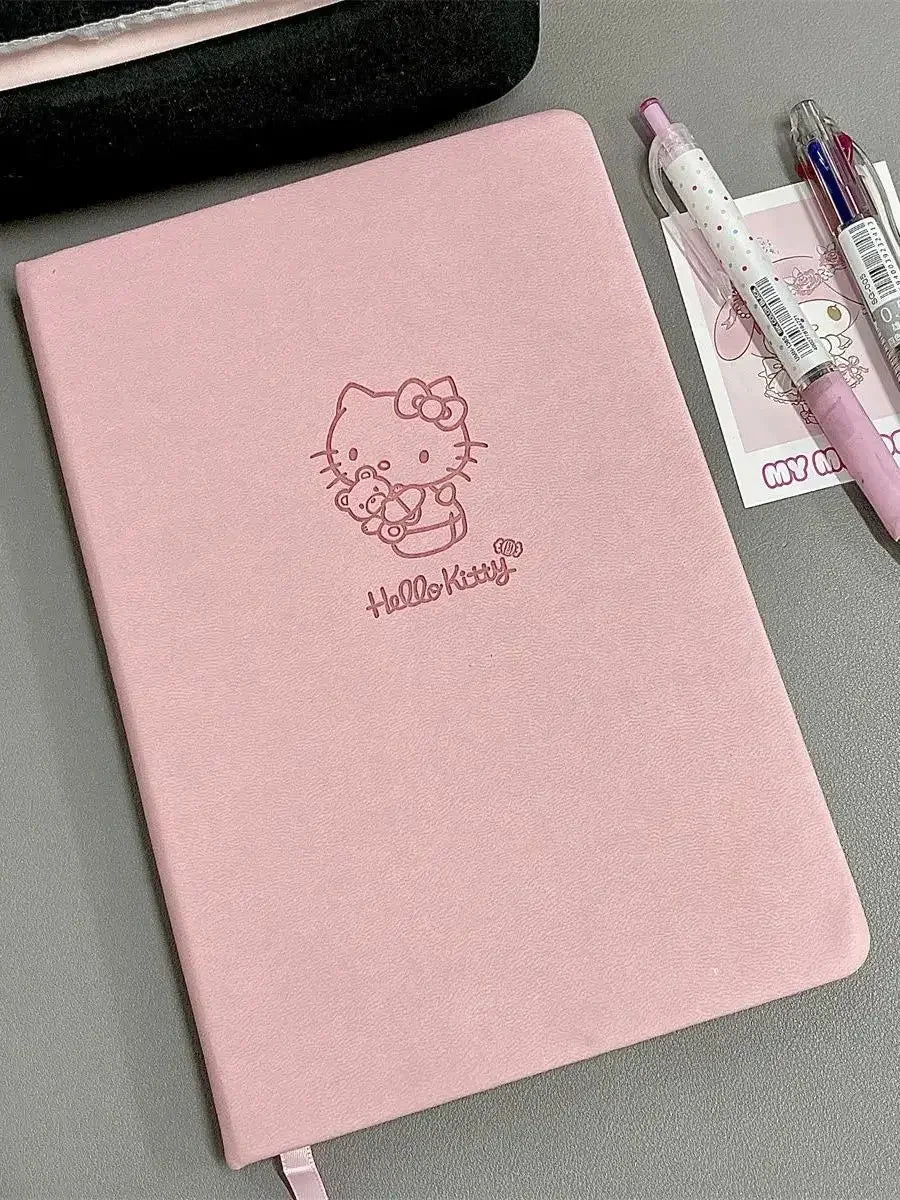 Adorable Stationery For Kids: Hello Kitty Pink Notebook