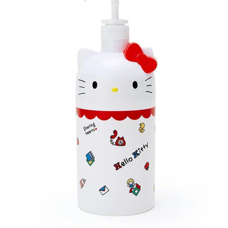Cute Liquid Soap Holder - Hello Kitty High Capacity Dispenser