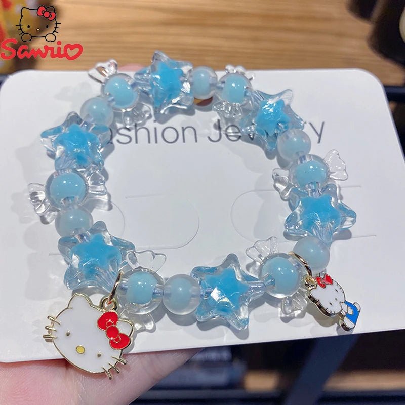 Hello Kitty Crystal Bracelet - Y2K Kawaii Jewelry