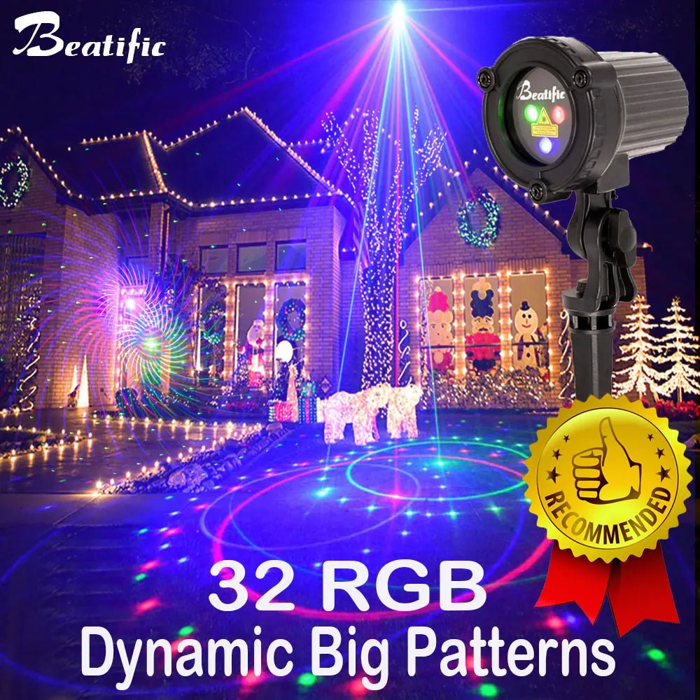 Stunning Laser Projector Lights for Outdoor Christmas Decorations