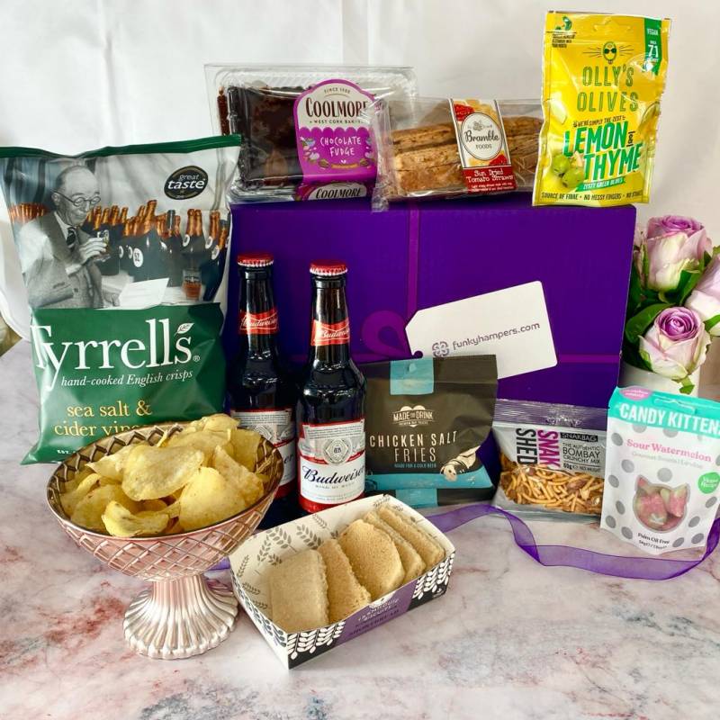 Indulge in the Ultimate Beer Lover's Experience: The Beer with Sweet and Savoury Treats Hamper - Cake Pops Parties