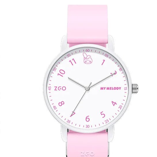 Hello Kitty Waterproof Quartz Girls Wristwatch - Pink Fun